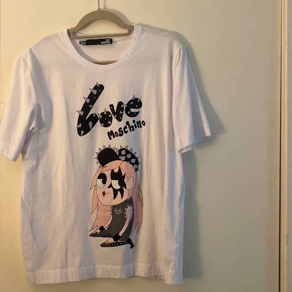 Short sleeve original Moschino T-shirt